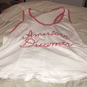 Love Love Dream cropped tank top